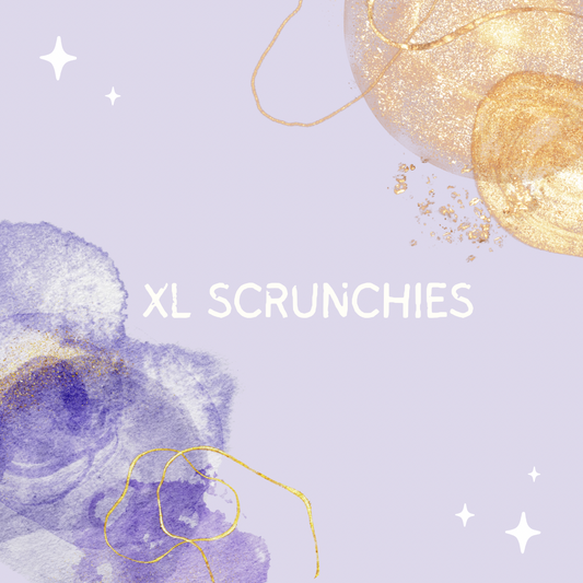 XL SCRUNCHIES - WHOLESALE